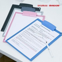 SOCEAN 영수증철 레포트파일 A4용지꽂이판 결제판 서류받침대 클립보드 A4 바인더 서류철 챠트 재고 정리 문서, 핑크