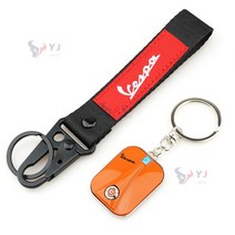 Vespa GTS300 LX Sprint Primavera 50 125 새로운 오토바이 액세서리 열쇠 고리 체인, 09 One Set Orange