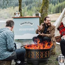 파이어피트 불멍 화로대 실내 미니 캠핑파이어 나무 굽기 화재 구덩이 겨울 화재 난로 캠핑 피크닉 바베큐 위한 야외 강철, 없음