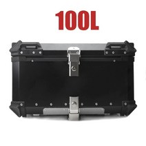 오토바이 배달용품 스트랩 배달박스 배달가방 트렁크 사이드 러기지 케이스 패니어 프레임 리어 탑 박스 헬멧 탑케이스 혼다 CRF1000L 1100L 아프리카 트윈 ADV, 14.100L Topcase Black A