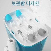 의료용 전동 코세척기세트 비염환자 환절기 코세정기, 타이파워+노즐4개+컵+세척소금120+소금30