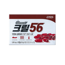 [6개월분]크릴56 크릴오일 6박스(1000mg*30캡슐(30g)*6box), 2개, 30캡슐