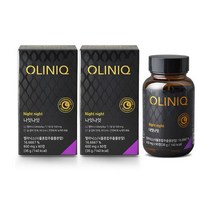 지엔씨 (OLINIQ) 올리닉 나잇나잇 (600mg x 60정 2개 / 4개월분)