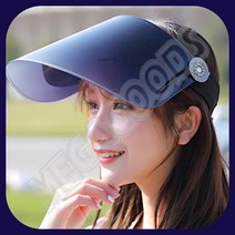 썬스크린 UV차단 썬캡 블랙 등산모자 자외선차단썬캡