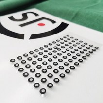 휴대용 레이저 3D 스캐너 마그네틱 마크 포인트 스티커 데칼 반사 타겟 포지셔닝, [05] D