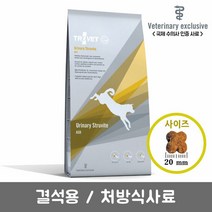 [트로벳] 어덜트 처방식사료 강아지 ASD(결석용), 유리너리(비뇨계), 1.13kg, 1개