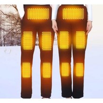 발열 바지 슬렉스 남녀공용 버튼 발열패드 usb 충전