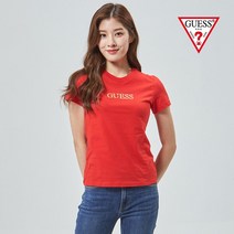 [게스] 빗살GUESS 반팔티 YL2K8435
