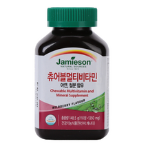 자미에슨 츄어블 멀티비타민 앤 미네랄, 110정, 2개