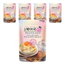 더독 수제 북어국 150g 5개, 단품