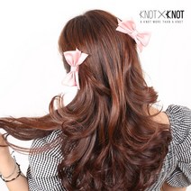 [KNOTXKNOT] 깜찍발랄 포인트 핸드메이드 리본 집게핀