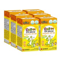 조아제약 잘크톤 쑥쑥 어린이 면역 생유산균 키즈 프로바이오틱스+사은품 증정, 6개, 60g