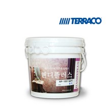 테라코 내부 인테리어 마감재 핸디플러스 4kg, HP-1021투명