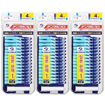 건강두배로 잭스 덴탈프로 치간칫솔 사이즈 4 (M) 통과경 1.2mm 15p, 3개