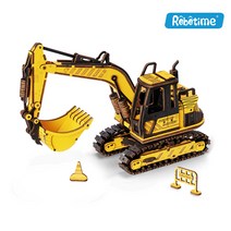 로보타임 입체퍼즐 중장비포크레인 (TG508K), 단품, 단품