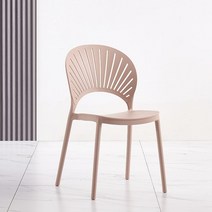 조개 의자 쉘체어 인테리어 체어 등받이 카페 미드센추리 모던 디자인 까페 수입 예쁜, 라이트핑크