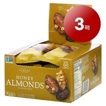 리암마켓 Sahale Snacks 사헬 스낵 혼합 견과류 트레일 믹스 스낵 글레이드 믹스 꿀 아몬드 9개입 각 42.5g 1팩, 3팩