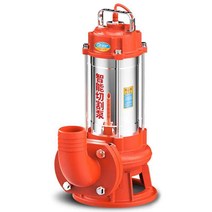 잠수 펌프 배수 하수 양수기 모터 농업용 오폐수 관개, 370W1.5인치절단펌프220V