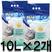 셀럽하우스 D17 고양이모래 비앙코 후레쉬 (봄향기) 10L x2개, 공간마켓 본상품선택