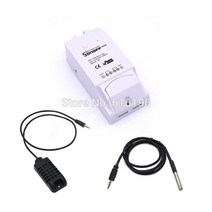 습도 온도 자동 조절기 센서 sonoff th 10a wifi 무선 스마트 스위치 및 모니터링 스마트 홈용, 없음