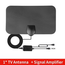 위성안테나 공중파안테나 uhd안테나 4K 8K 25dB 높은 이득 HD TV 상자 디지털 안테나 3000 마일 부스터 활, 01 Antenna andAmplifier