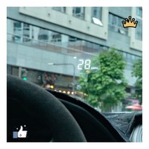 코나EV 간편한 설치 자동차 HUD 헤드업 디스플레이 내차 꾸미기