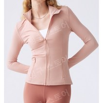요가자켓 슬림 러닝 필라테스 헬스 자켓 지퍼필라테스자켓 운동복