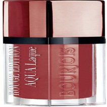 Bourjois Rouge Edition Aqua Laque Lipstick Brun Croyable 0.2 oz, 2Pack