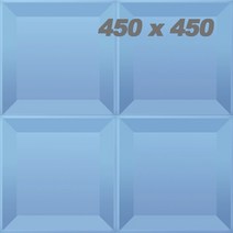 SMC 열경화수지 천정타일 사각 연녹색 450*450, 1개