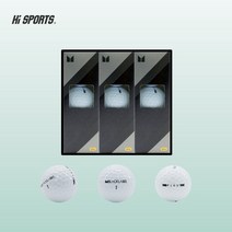 넥센 블랙라벨플러스 9구 3피스 우레탄 화이트 골프공 기념품