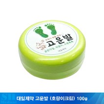 대일제약 고운발 호랑이 크림 100g 보습크림 풋케어 풋크림 보습젤, 1개