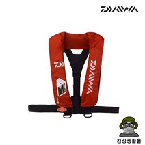 다이와 자동 팽창식 구명조끼 DF-9103 낚시 레져 한국다이와정공, 레드