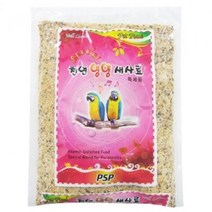 제이큐 새사료 조류용품 조류사료 천연영양 PSP 자연영양 1팩 600g X ( 2매입 )