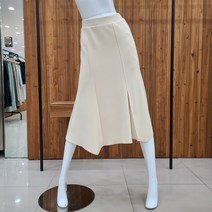 지컷 지컷 슬릿 디테일 스트레치 스커트 7212135101