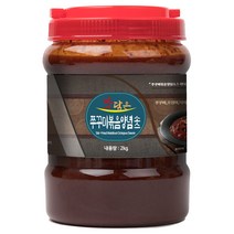맛담은 쭈꾸미볶음양념 2kg 단품 쭈꾸미소스/오징어/낙지/각종 해물볶음 양념, 쭈꾸미볶음2kg_6개