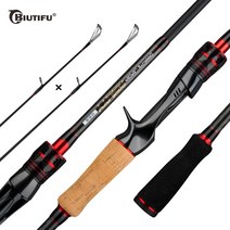 biutifu 능력 캐스팅 스피닝 루어 1.82.1m t800 탄소 2 낚싯대 213, 캐스팅 1.80m-ML-M