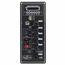 12V 앰프 보드 스퀘어 댄스 스피커 지원 블루투스 AUX TF-카드 U-디스크 녹음 6-12 인치, 04 Add AU 15V2A Power