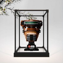 레고 75351 호환 고급 블랙 라인 쇼케이스 아크릴 케이스 공주 수납 방진 수납함 진열장 장식장, 화이트