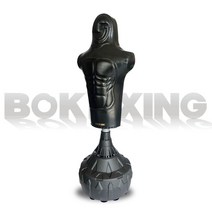 복싱 샌드백 인체 모형 사람형 스탠딩 무에타이 펀치, 3d 3차원 추상 휴머노이드 모델 블랙(권투 글러