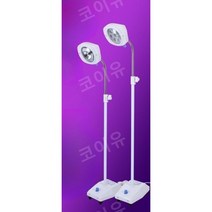 무영등 이동식 스탠드 수술실 바퀴달린 치과램프 성형외과 시술등 검사, 단일 구멍 수술 조명(노란색 조명)