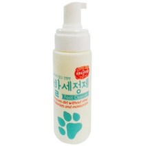 씻어내지 않아 간편한 강아지 발바닥 발 폼 세정제