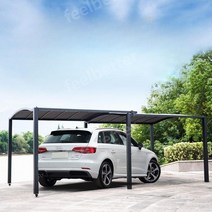 이동식 주차장 파고라 슬라이딩 스카이어닝 차고지 그늘막 천막 조립식 자동차, A. 3x5.7m - 폴리에스테르