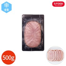에스푸드 존쿡 델리미트 홀머슬 슬라이스 햄 500g, 단품