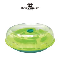 니나오토슨 강아지 노즈워크 장난감 트위스터 카지노 도그브릭 스마트 애견 퍼즐 세나개, 워블 보울, 1개