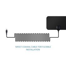 Hd Tv 안테나 디지털 미니 Hdtv Dvb-T2 경량 스위트