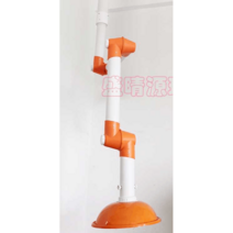 흄후드 먼지 흡입기 공장 병원 정화기 튜브 노즐 덕트, 110ㅡ90파이프직경+라운드커버실링타입 화이트