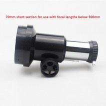 천체 망원경 별관측용 추천 75mm 외경 미러 튜브용 천체 망원경 포커서 DIY 굴절 사용, 01 70mm short
