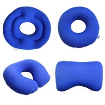 가하메디칼 부드러운 신소재 국산 비즈 쿠션 도넛방석 원좌 등 목베개 회음부방석 산모방석, 메디라이프-비즈목베게, 1개