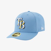 뉴에라 뉴에라모자 NQBB 12295134 MLB 템파베이 레이스 배팅 로우 프로파일 사이즈캡, 714