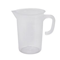 화장품만들기 비누만들기재료 도구, 플라스틱비이커-1L